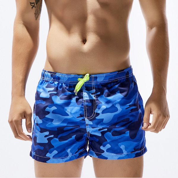 

brand men board swim shorts beach swimwear bathing suit camouflage quick dry beachwear man surf short pocket design good quality