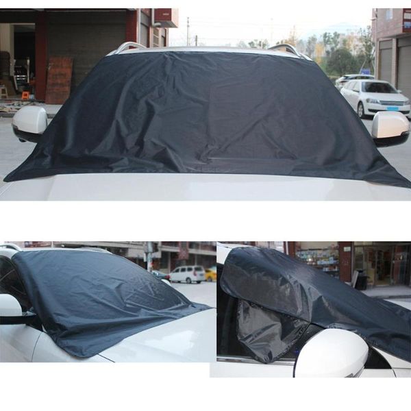

210x120cm magnetic car windscreen snow ice shield protector front rear windshield sun shade cover car windscreen snow shield new