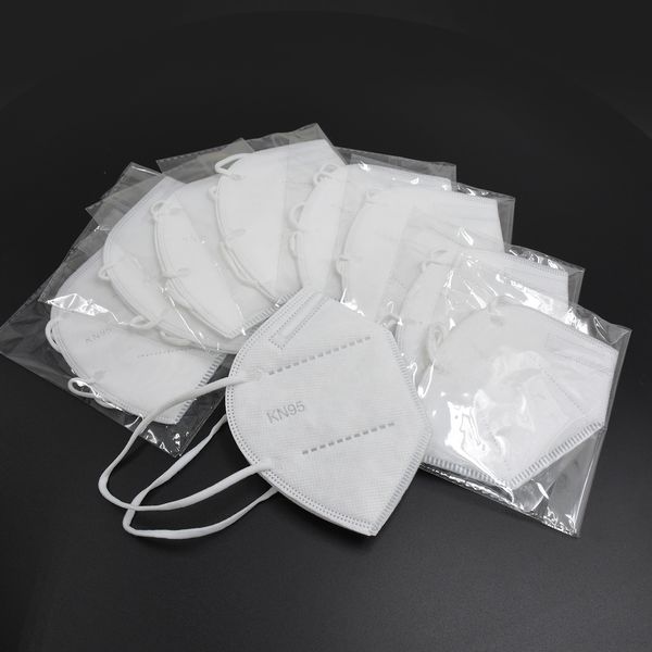 

10шт 4 слоя kn95 маска ce face mouth ffp2 kn95 маски одобренные бесклапанные многоразовые маски маски для рта маска для защиты здоровья ваше
