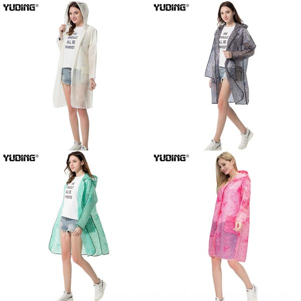 

3shjc women's eva covered raincoat outdoor portable hiking poncho cloak women's eva covered raincoat outdoor portable hiking pon, Red;brown