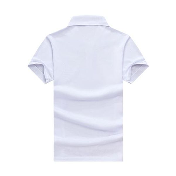 

running short sleeve trendy men's quick-drying round neck short-sleeved lapel t-shirt wo-80, Black