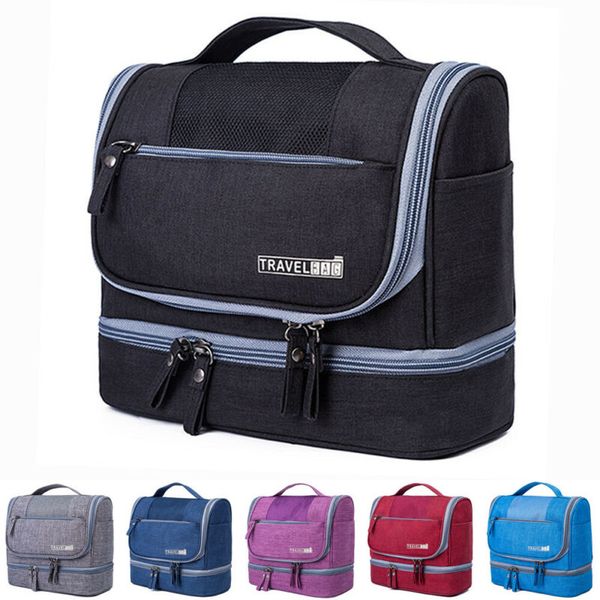 

multifunctional large capacity waterproof travel bag wash fitness wet and dry separation handbag make up bag
