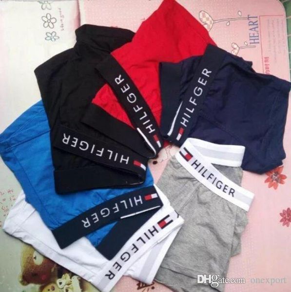 

Men 039 100 cotton underwear underpant pant brand luxury five color brief boxer 5pc male confortable clothing drop hipping mi col