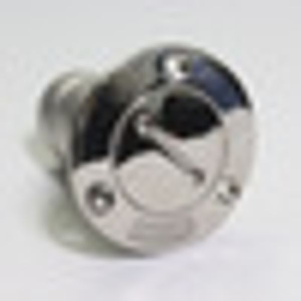 

38mm stainless steel fuel tank with cap gas fill port boat deck marine styling polished