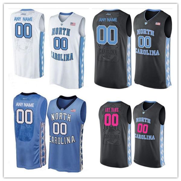 

Custom Mens North Carolina Tar Heels UNC Basketball stitched Jerseys Any Name Number 15 Carter 2 Joel Berry II 32 Luke Maye