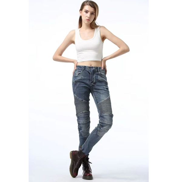

new motorcycle pants women moto jeans protective gear riding touring motorbike trousers motocross pants moto for women