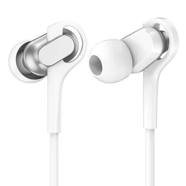 

stereo hifi earphone 3.5mm in ear headset with microphone for iphone 6 samsung xiaomi huawei white off black red fone de ouvido lowest price