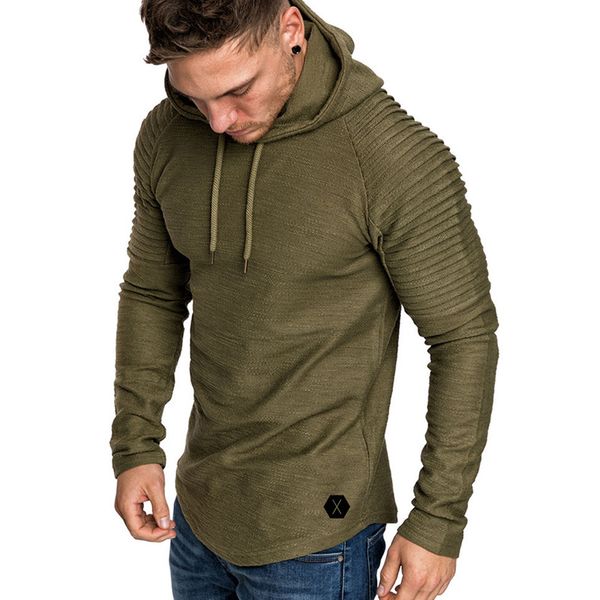 

brand new autumn fashion mens casual hoodies men solid color o-neck hooded sling sweatshirt mens hoodie hip hop m-3xl, Black