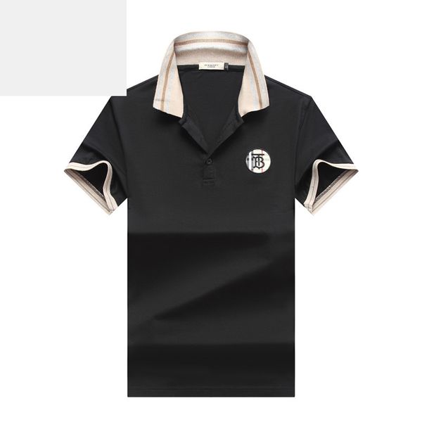 

36 style luxury fashion embroidery t shirts for men italy fashion poloshirt shirt men high street snake little bee tiger print mens, White