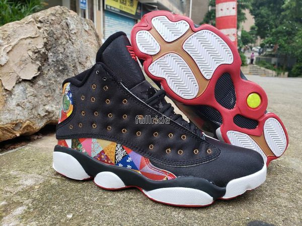 

2019 new 13 cny 13s chinese new year mens basketball shoes jumpman designer sneakers black red trainers baskets des chaussures hommes