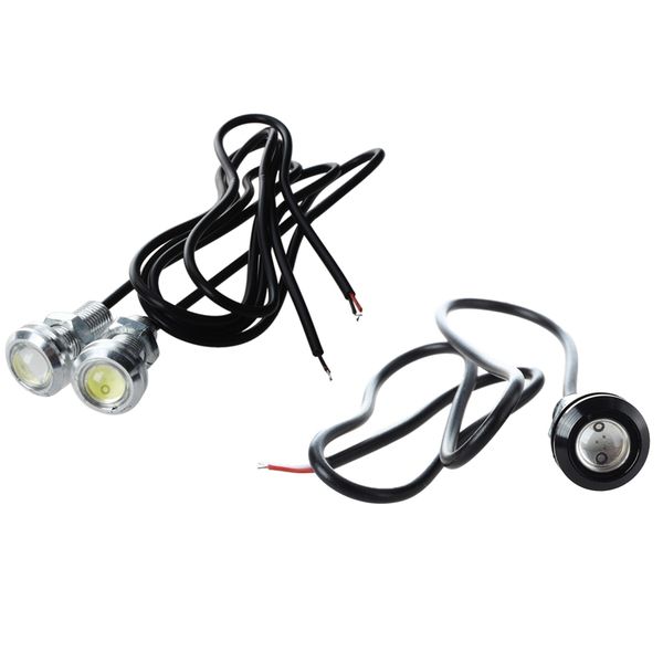 

2 pair dc12v 1.5w car led lamp:1 pair high power eagle eye rear back up reverse tail white light lamp & 1 bulb light led re