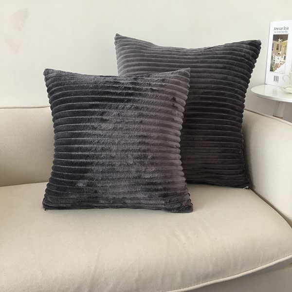 

2pcs microfiber velvet throw pillow covers decorative cushion pillowcases
