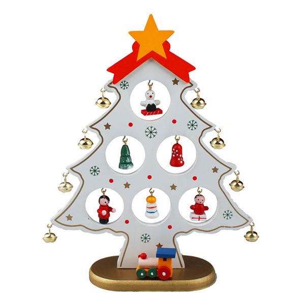 

wodeen christmas tree christmas tree ornaments home holiday wooden 22cm handmade decorations gift diy