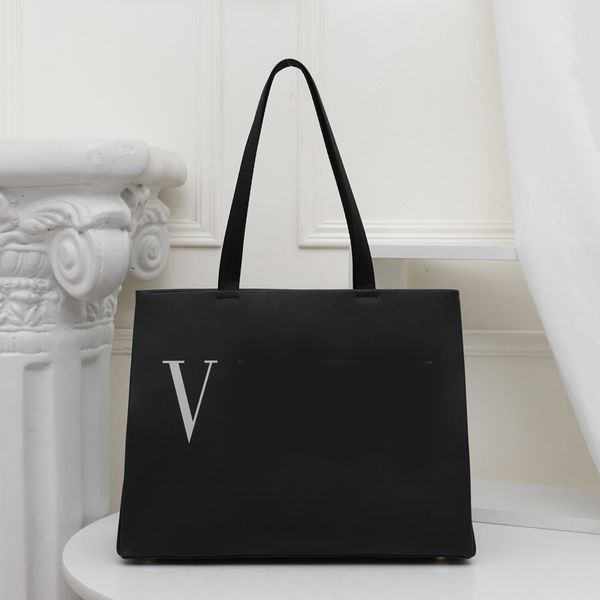 

crossbody bag tote bag handbag fashion cowhide genuine leather plain women shopping bag letter shoulder bags ing