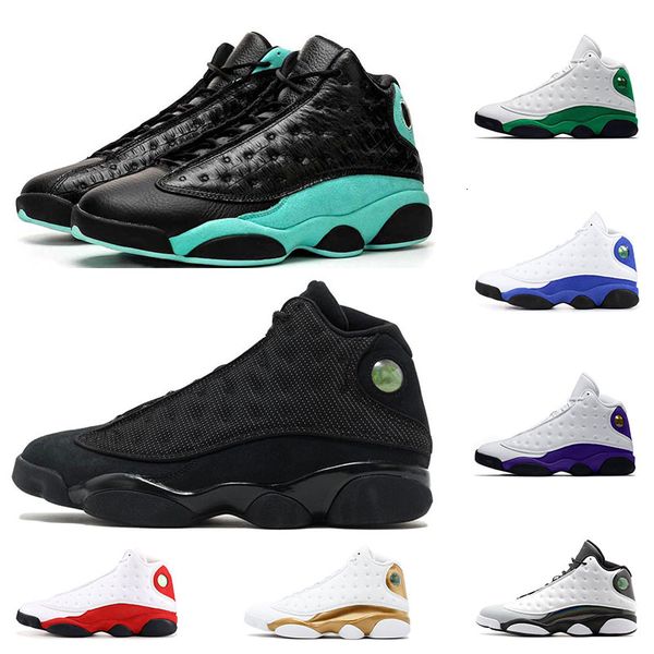 

mens basketball shoes 13 island green bred lucky green barons court purple black cat defining moments 13s mens sports sneakers trainers