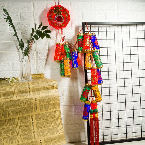 

year happy led luminescence decoration firecrackers bring sound sound firecracker environmental protection simulation electronics cannon