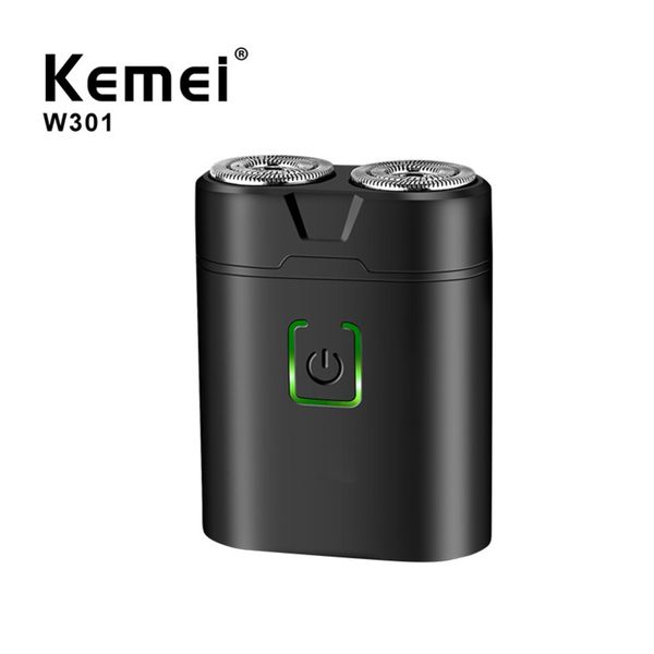 

portable electric shavers for men waterproof wet dry shaving twin blade usb mini rechargeable beard shaving razor machine