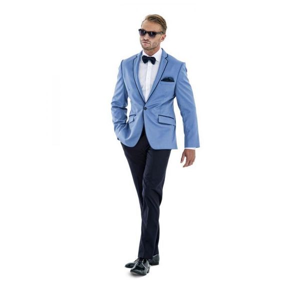 

one button wedding suits for men 2 pieces groom tuxedos mens bridegroom suits men's sets ( jacket+pants, White;black