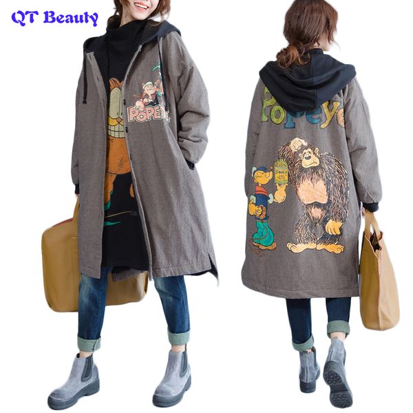 

2019 new fashion winter coat for women hat warm long wadded cotton-padded jacket big size clothe for female windbreaker, Black