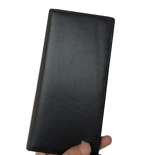 

2019 german style designer men's wallet celebrity luxury wallet special leather multiple small wallet with box, Red;black