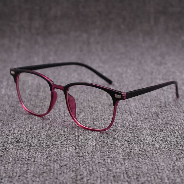 

урожай sqaure женщины компьютерные очки кадров оправы глаз очки для мужчин spectacle clear lens ретро очки gafas, Black