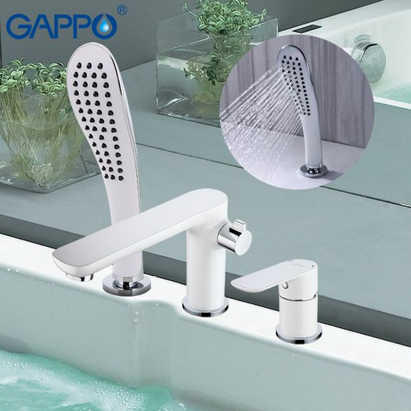 

gappo bathtub faucet white bathtub mixer waterfall bath faucets brass bath tub faucet wall mounted robinet baignoire