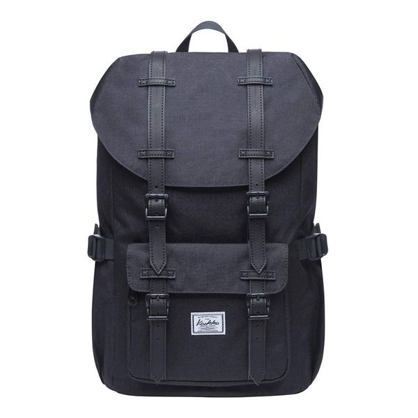 

kaukko backpack women men student 17 inch backpack for 15 "notebook casual daypacks student bag for hiking 41 cm, 16 l, mini