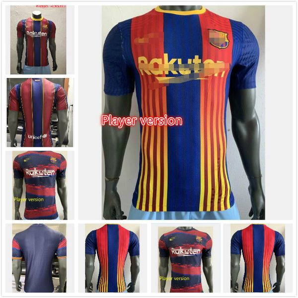 

19-20-20 fc barcelonal soccer jerseys player version men +kids kit set uniform jersey, Black;yellow