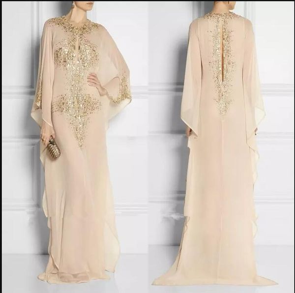 

new long crystal muslim evening dresses clothing for women in dubai jewel neck chiffon evening gowns party prom gowns, Black;red