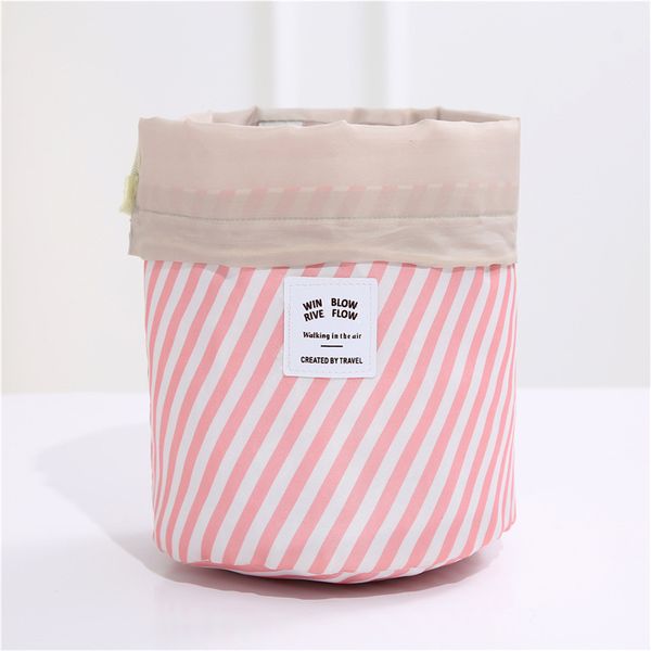 

women lazy capacity drawstring cosmetic bag fashion travel makeup bag organizer make up case storage pouch toiletry beauty kit