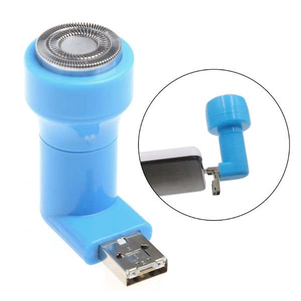 

2-in-1 mini portable micro usb & usb shaver men electric razor for android phone