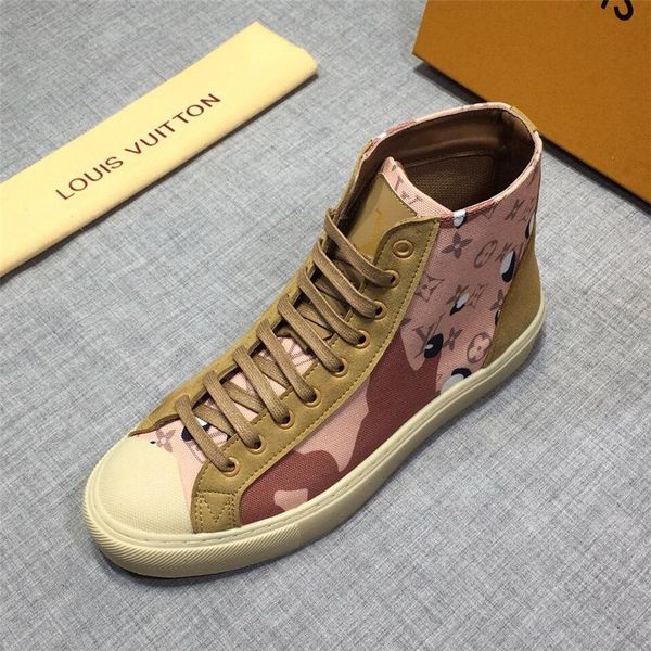 

19wn all black men shoes new fashion high sneakers men casual canvas shoes boys zapatos de hombre military boots tenis masculino yecq3