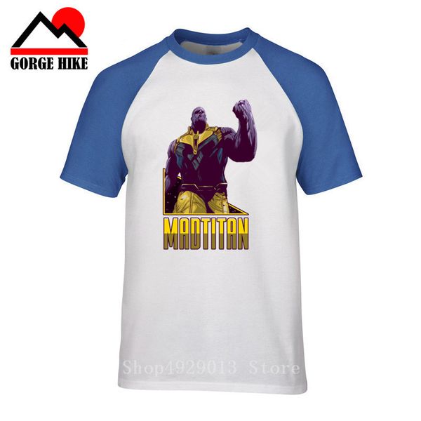 

2019 movie thanos 3d print t-shirt men t shirt fitness clothing man's quick-dry tee shirt plus size t-shirt, White;black