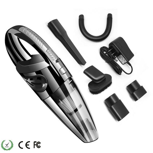 

portable 120w 12v handheld cyclonic car vacuum cleaner wet/dry duster dirt hot