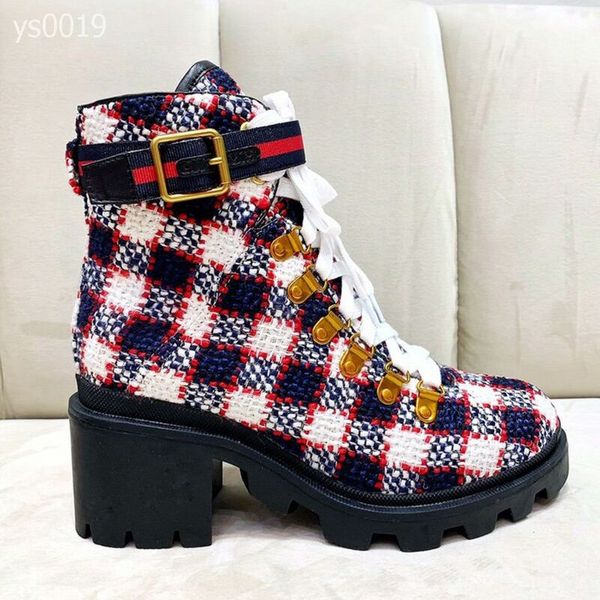 

new autumn and winter martin boots women's british style fashionable mid-heel comfortable short boots factory direct sales, Black