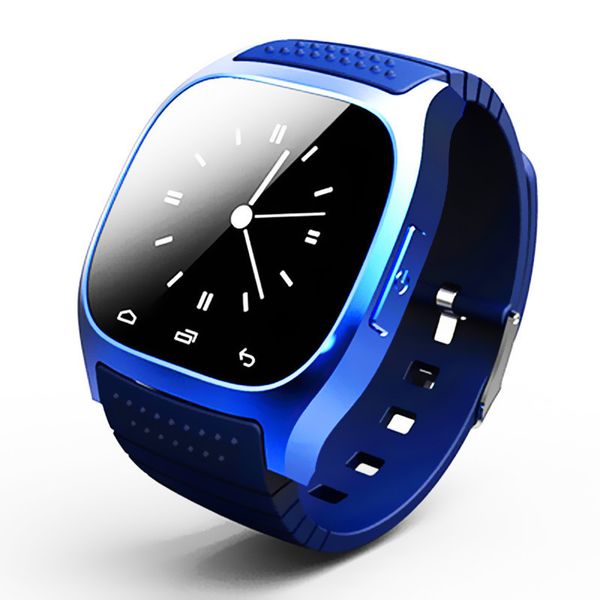 

m26 bluetooth smart watch camera sports wristwatch men women smartwatch dial sms remind pedometer for android samsung watches, Slivery;brown