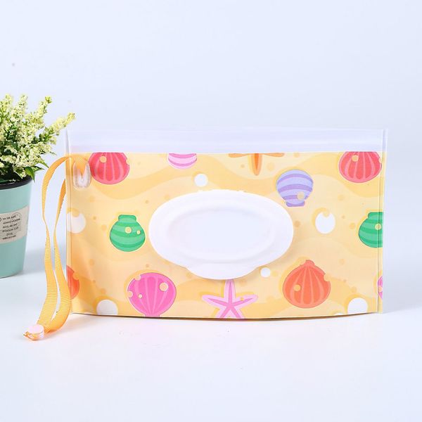 

clutch potable clean wet wipes bag carrying case stroller eva pouch