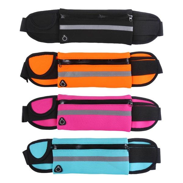 

outdoor running waist bag waterproof gym fitness fanny pack for men women