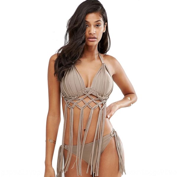 

сексуальная кисточкой женская сплит повязку кисточкой женщин сексуальный раскол купальник бикини купальник повязку бикини, White;black