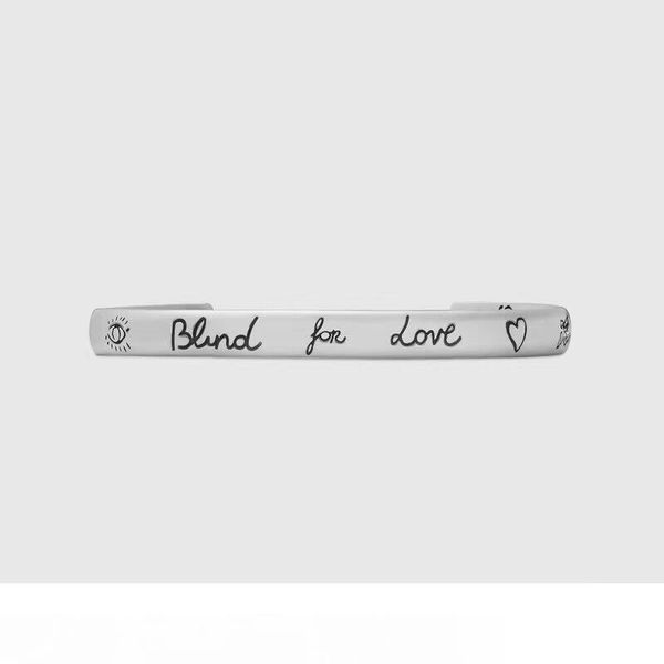 

слепые для любви дизайнерские браслеты для леди дизайн женщины партия свадьба роскошные ювелирные изделия с для невесты, Black