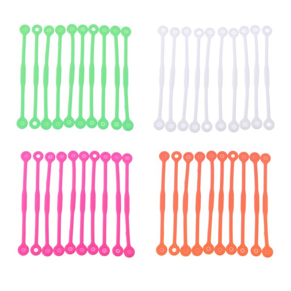 

40pcs vibration dampener tennis racket string shock absorber strips