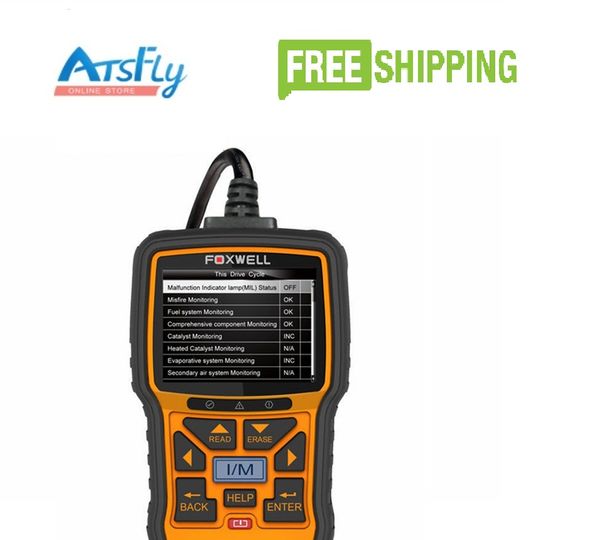 

foxwell nt301 obdii/eobd code reader better than autel al519 multi-language