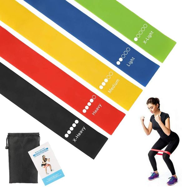 

100% natural latex body building fitness exercise high tension muscle home gym for leg ankle weight training