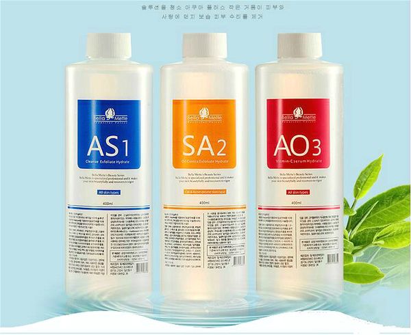 

2020 new arrival aqua peeling solution 400ml per bottle aqua facial serum hydra facial dermabrasion for normal skin fast shipping