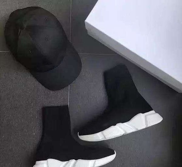 

2019 new peed trainer black de igner neaker men women black red ca ual hoe balenciaga fa hion ock hoe neaker