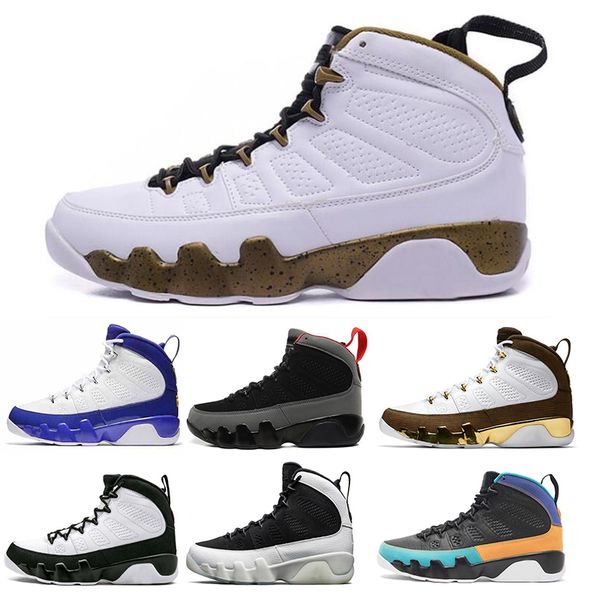 

9s dream it do it unc mop melo mens basketball shoes og space jam men bred all black anthracite sports sneakers designer trainers
