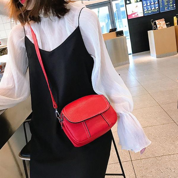 

2020 leather crossbody bags handbag large capacity covershoulder bag handbags women bags bolsa feminina