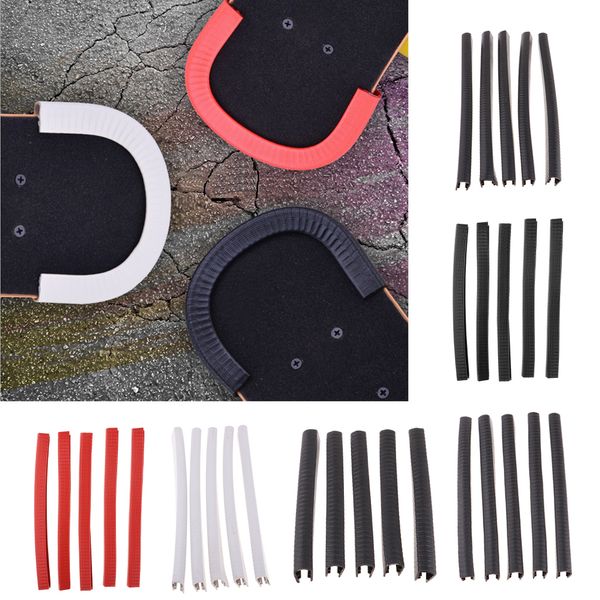 

perfeclan 5 pcs/set skateboard longboard nose guard tail guard deck protection strip skate board accessories dropshipping