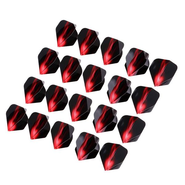 

20pcs standard shape dart flights tail replacement accessories -extra strong