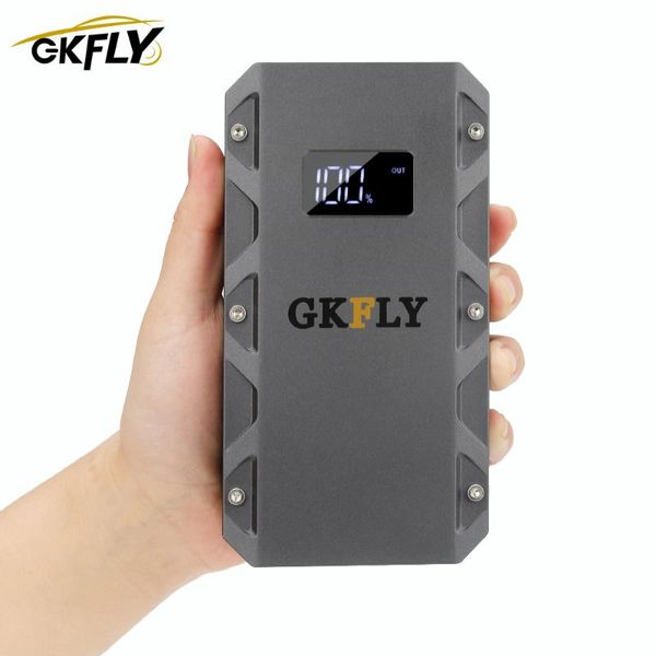 

gkfly high capacity 1500a starting device 20000mah 12v car jump starter power bank petrol diesel for car battery led